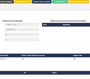resepsiyon programı